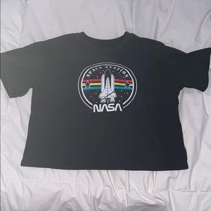 Nasa black shirt with logo!